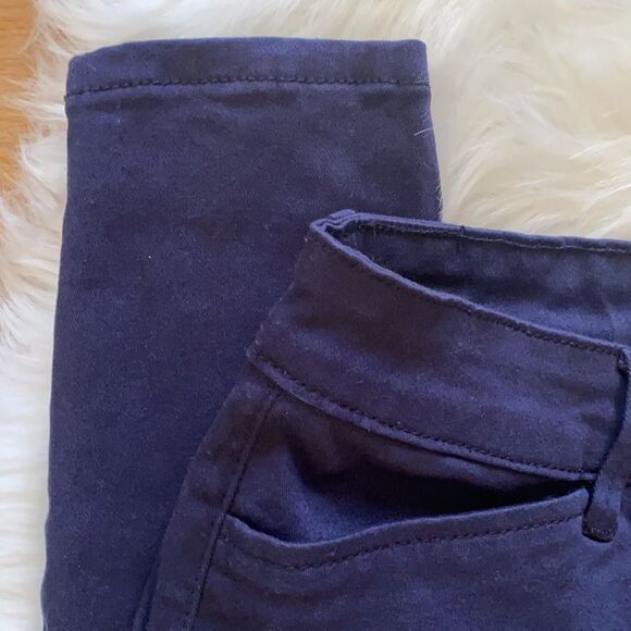 ModCloth Skinny Leg Pants in Navy Blue Size 6 - Picture 3 of 4